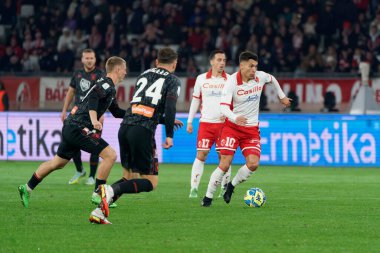 Ruben Botta (SSC Bari) İtalya 'nın Bari şehrindeki San Nicola Stadyumu' nda oynanan SSC Bari-Genoa CFC maçı sırasında, 26 Aralık 2022 - Fotoğraf: Emmanuele Mastrodonat