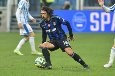 Tomas Esteves (Pisa) İtalya 'nın Ferrara kentindeki Paolo Mazza Stadyumu' nda 26 Aralık 2022 'de oynanan İtalyan Serie B karşılaşmasında SPAL - Gabriele Masott