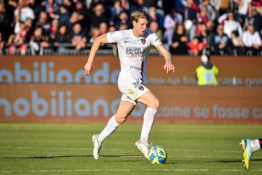 Cosenza Calcio 'dan Marco Brescianini İtalya' nın Cagliari kentinde oynanan Cagliari maçında, 26 Aralık 2022 - Fotoğraf: Luigi Can