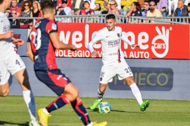 Cosenza Calcio 'dan Marco Nasti İtalya' nın Cagliari kentinde oynanan Cagliari maçında, 26 Aralık 2022 - Fotoğraf: Luigi Can