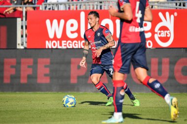 Cagliari Calcio takımından Filippo Falco İtalya 'nın Cagliari kentinde oynanan Cagliari maçında, 26 Aralık 2022 - Fotoğraf: Luigi Can