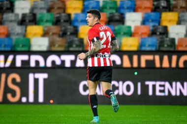 Athletic Bilbao 'nun Ander Capa portresi Udinese Calcio vs Athletic Bilbao (portreler arşivi) Udine, İtalya' da Dacia Arena 'da 17 Aralık 2022 - Fotoğraf: Ettore Griffon