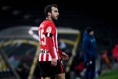 Athletic Bilbao 'nun Inigo Lekue portresi Udinese Calcio vs Athletic Bilbao (portreler arşivi) Udine, İtalya' da Dacia Arena 'da 17 Aralık 2022 - Fotoğraf: Ettore Griffon