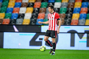 Athletic Bilbao 'nun Dani Vivian portresi Udinese Calcio' ya karşı Athletic Bilbao (portreler arşivi) maçı sırasında 17 Aralık 2022 'de Udine, İtalya' daki Dacia Arena 'da çekildi.