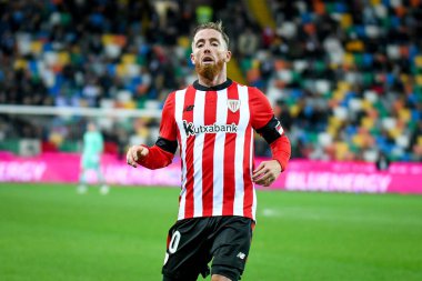 Athletic Bilbao 'nun Iker Muniain portresi Udinese Calcio vs Athletic Bilbao (portreler arşivi) Udine, İtalya' da Dacia Arena 'da 17 Aralık 2022 - Fotoğraf: Ettore Griffon