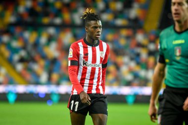 Athletic Bilbao 'nun Nico Williams portresi Udinese Calcio vs Athletic Bilbao (portreler arşivi) Dacia Arena' da 17 Aralık 2022 - Fotoğraf: Ettore Griffon