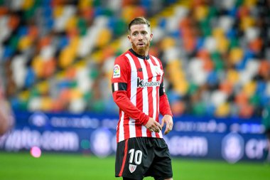 Athletic Bilbao 'nun Iker Muniain portresi Udinese Calcio vs Athletic Bilbao (portreler arşivi) Udine, İtalya' da Dacia Arena 'da 17 Aralık 2022 - Fotoğraf: Ettore Griffon
