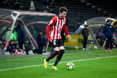 Athletic Bilbao 'nun Jon Morcillo portresi Udine, İtalya' daki Dacia Arena 'da oynanan Udinese Calcio vs Athletic Bilbao maçında (portreler arşivi) 17 Aralık 2022 - Fotoğraf: Ettore Griffon