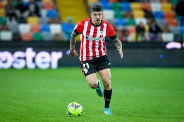 Athletic Bilbao 'nun Ander Capa portresi Udine, İtalya' daki Dacia Arena 'da oynanan Udinese Calcio vs Athletic Bilbao maçında (portreler arşivi) 17 Aralık 2022 - Fotoğraf: Ettore Griffon