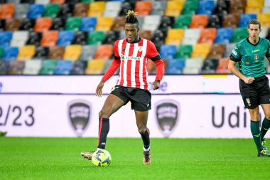 Athletic Bilbao 'nun Nico Williams portresi Udinese Calcio vs Athletic Bilbao (portreler arşivi) Dacia Arena' da 17 Aralık 2022 - Fotoğraf: Ettore Griffon