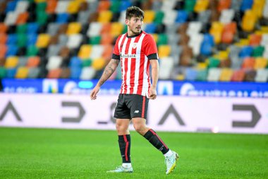 Athletic Bilbao 'nun Unai Vencedor portresi Udinese Calcio vs Athletic Bilbao (portreler arşivi) Udine, İtalya' da Dacia Arena 'da 17 Aralık 2022 - Fotoğraf: Ettore Griffon