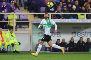 Domenico Berardi (Sassuolo) during italian soccer Serie A match ACF Fiorentina vs US Sassuolo at the Artemio Franchi stadium in Florence, Italy, January 07, 2023 - Credit: Luca Amedeo Bizzarr