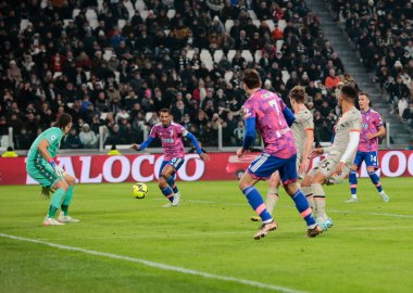 Luiz Da Silva Danilo of Juventus Fc  scoring a goal during the Italian Serie A, football match between Juventus Fc and Udinese Calcio on Jannuary 07, 2023 at Allianz Stadium, Turin, Italy. Photo Nderim Kaceli - Credit: Nderim Kaceli/LiveMedi