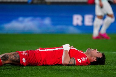 Andrea Petagna (AC Monza) disappointed during italian soccer Serie A match AC Monza vs Inter - FC Internazionale at the U-Power Stadium in Monza, Italy, January 07, 2023 - Credit: Luca Rossin