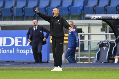 Maurizio Sarri of S.S. LAZIO during the 17th day of the Serie A Championship between S.S. Lazio vs Empoli F.C. on January 8, 2023 at the Stadio Olimpico in Rome, Italy. - Credit: Domenico Cippitelli/LiveMedi