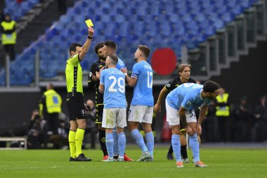 Referee Ivano Pezzuto during the 17th day of the Serie A Championship between S.S. Lazio vs Empoli F.C. on January 8, 2023 at the Stadio Olimpico in Rome, Italy. - Credit: Domenico Cippitelli/LiveMedi