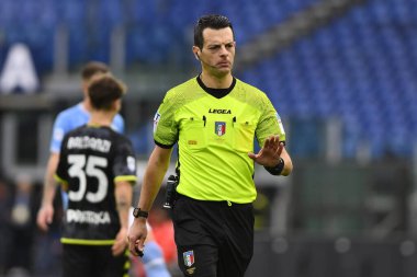 Referee Ivano Pezzuto during the 17th day of the Serie A Championship between S.S. Lazio vs Empoli F.C. on January 8, 2023 at the Stadio Olimpico in Rome, Italy. - Credit: Domenico Cippitelli/LiveMedi