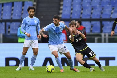 Danilo Cataldi of S.S. LAZIO during the 17th day of the Serie A Championship between S.S. Lazio vs Empoli F.C. on January 8, 2023 at the Stadio Olimpico in Rome, Italy. - Credit: Domenico Cippitelli/LiveMedi