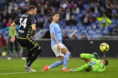 Mattia Zaccagni of S.S. LAZIO during the 17th day of the Serie A Championship between S.S. Lazio vs Empoli F.C. on January 8, 2023 at the Stadio Olimpico in Rome, Italy. - Credit: Domenico Cippitelli/LiveMedi