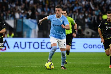 Sergej Milinkovic-Savic (SS Lazio) during the Italian Football Championship League A 2022/2023 match between SS Lazio vs Empoli FC at the Olimpic Stadium in Rome on 08 January 2023. - Credit: Fabrizio Corradetti/LiveMedi