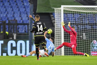 Francesco Caputo of Empoli F.C. during the 17th day of the Serie A Championship between S.S. Lazio vs Empoli F.C. on January 8, 2023 at the Stadio Olimpico in Rome, Italy. - Credit: Domenico Cippitelli/LiveMedi