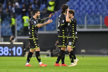 Francesco Caputo of Empoli F.C. during the 17th day of the Serie A Championship between S.S. Lazio vs Empoli F.C. on January 8, 2023 at the Stadio Olimpico in Rome, Italy. - Credit: Domenico Cippitelli/LiveMedi