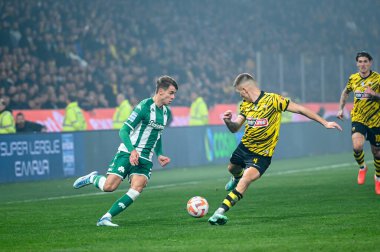 2 GEORGIOS VAGIANNIDIS of Panathinaikos FC during the Greek Super League, Matchday 17, match between Aek FC and Panathinaikos FC at Opap Arena Stadium on January 8, 2023 in Athens, Greece. - Credit: Stefanos Kyriazis/LiveMedi
