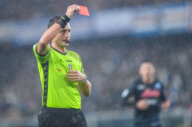 The Referee of the match Rosario Abisso to Palermo Red card for
 Tomas Rincon
 (Sampdoria) during italian soccer Serie A match UC Sampdoria vs SSC Napoli at the Luigi Ferraris stadium in Genova, Italy, January 08, 2023 - Credit: Danilo Vig