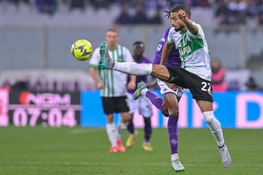 Jeremy Toljan (US Sassuolo) during italian soccer Serie A match ACF Fiorentina vs US Sassuolo at the Artemio Franchi stadium in Florence, Italy, January 07, 2023 - Credit: Lisa Guglielm