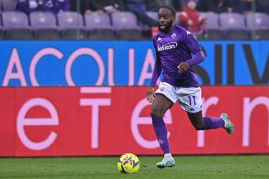 Jonathan Ikone (ACF Fiorentina) during italian soccer Serie A match ACF Fiorentina vs US Sassuolo at the Artemio Franchi stadium in Florence, Italy, January 07, 2023 - Credit: Lisa Guglielm