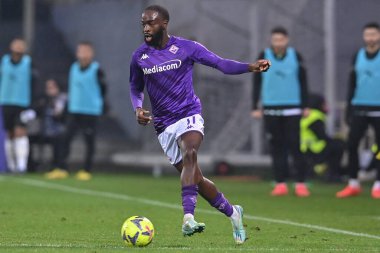 Jonathan Ikone (ACF Fiorentina) during italian soccer Serie A match ACF Fiorentina vs US Sassuolo at the Artemio Franchi stadium in Florence, Italy, January 07, 2023 - Credit: Lisa Guglielm