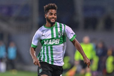 Emil Ceide (US Sassuolo) during italian soccer Serie A match ACF Fiorentina vs US Sassuolo at the Artemio Franchi stadium in Florence, Italy, January 07, 2023 - Credit: Lisa Guglielm