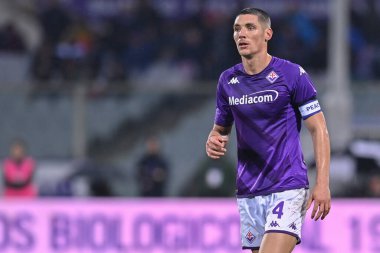 Nikola Milenkovic (ACF Fiorentina) during italian soccer Serie A match ACF Fiorentina vs US Sassuolo at the Artemio Franchi stadium in Florence, Italy, January 07, 2023 - Credit: Lisa Guglielm