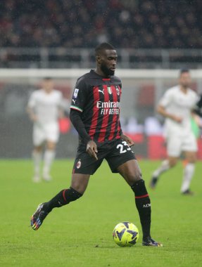 Fikayo Tomori of Ac Milan during the Italian Serie A, football match between Ac Milan and As Roma on Jannuary 08, 2023 at San Siro Stadium, Milan, Italy. Photo Nderim Kaceli - Credit: Nderim Kaceli/LiveMedi