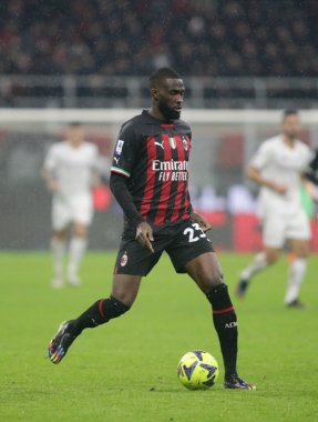 Fikayo Tomori of Ac Milan during the Italian Serie A, football match between Ac Milan and As Roma on Jannuary 08, 2023 at San Siro Stadium, Milan, Italy. Photo Nderim Kaceli - Credit: Nderim Kaceli/LiveMedi