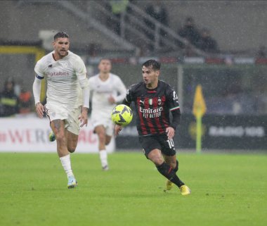Brahim Diaz of Ac Milan during the Italian Serie A, football match between Ac Milan and As Roma on Jannuary 08, 2023 at San Siro Stadium, Milan, Italy. Photo Nderim Kaceli - Credit: Nderim Kaceli/LiveMedi