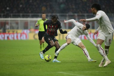 Rafael Leao of Ac Milan during the Italian Serie A, football match between Ac Milan and As Roma on Jannuary 08, 2023 at San Siro Stadium, Milan, Italy. Photo Nderim Kaceli - Credit: Nderim Kaceli/LiveMedi