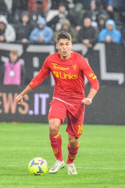 Lecce's Joan Gonzalez during italian soccer Serie A match Spezia Calcio vs US Lecce at the Alberto Picco stadium in La Spezia, Italy, January 08, 2023 - Credit: Cucco Ricucch