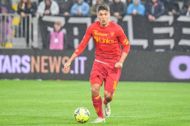 Lecce's Joan Gonzalez during italian soccer Serie A match Spezia Calcio vs US Lecce at the Alberto Picco stadium in La Spezia, Italy, January 08, 2023 - Credit: Cucco Ricucch