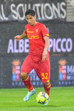 Lecce's Youssef Maleh during italian soccer Serie A match Spezia Calcio vs US Lecce at the Alberto Picco stadium in La Spezia, Italy, January 08, 2023 - Credit: Cucco Ricucch