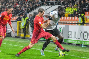 Spezia's M'Bala Nzola during italian soccer Serie A match Spezia Calcio vs US Lecce at the Alberto Picco stadium in La Spezia, Italy, January 08, 2023 - Credit: Cucco Ricucch