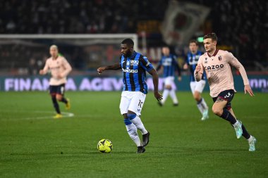 Jeremie Boga (Atalanta) in action during italian soccer Serie A match Bologna FC vs Atalanta BC at the Renato Dall'Ara stadium in Bologna, Italy, January 09, 2023 - Credit: Gianluca Ricc