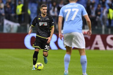 Petar Stojanovic of Empoli F.C. during the 17th day of the Serie A Championship between S.S. Lazio vs Empoli F.C. on January 8, 2023 at the Stadio Olimpico in Rome, Italy. - Credit: Domenico Cippitelli/LiveMedi