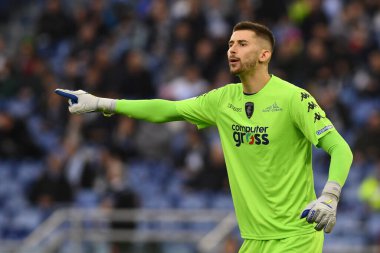Guglielmo Vicario of Empoli F.C. during the 17th day of the Serie A Championship between S.S. Lazio vs Empoli F.C. on January 8, 2023 at the Stadio Olimpico in Rome, Italy. - Credit: Domenico Cippitelli/LiveMedi