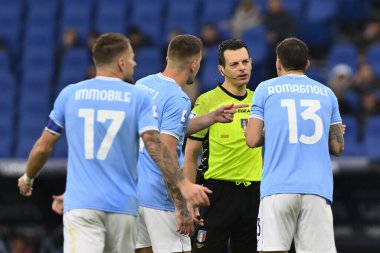 Referee Ivano Pezzuto during the 17th day of the Serie A Championship between S.S. Lazio vs Empoli F.C. on January 8, 2023 at the Stadio Olimpico in Rome, Italy. - Credit: Domenico Cippitelli/LiveMedi