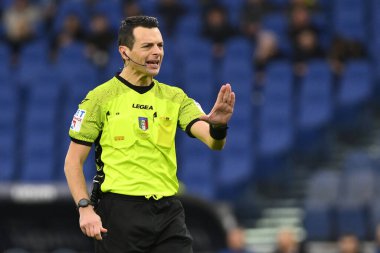 Referee Ivano Pezzuto during the 17th day of the Serie A Championship between S.S. Lazio vs Empoli F.C. on January 8, 2023 at the Stadio Olimpico in Rome, Italy. - Credit: Domenico Cippitelli/LiveMedi
