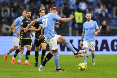 Sergej Milinkovic-Savic of S.S. LAZIO during the 17th day of the Serie A Championship between S.S. Lazio vs Empoli F.C. on January 8, 2023 at the Stadio Olimpico in Rome, Italy. - Credit: Domenico Cippitelli/LiveMedi