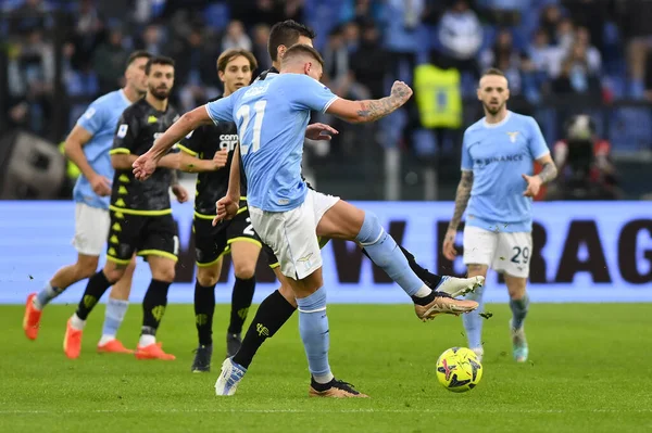 Sergej Milinkovic-Savic of S.S. LAZIO during the 17th day of the Serie A Championship between S.S. Lazio vs Empoli F.C. on January 8, 2023 at the Stadio Olimpico in Rome, Italy. - Credit: Domenico Cippitelli/LiveMedi