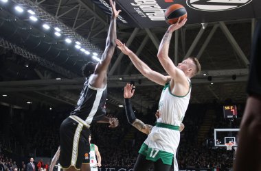 Ignas Brazdeikis (BC Zalgiris Kaunas) during the Euroleague basketball championship match Segafredo Virtus Bologna Vs. BC Zalgiris Kaunas - Bologna, Italy, January 10, 2023 at Segafredo Arena - Photo: Michele Nucci - Credit: Michele Nucci/LiveMedi