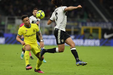 Lautaro Martinez of FC Internazionale in action during Coppa Italia 2022/23 football match between FC Internazionale and Parma Calcio at Giuseppe Meazza Stadium, Milan, Italy on January 10, 2023 - Credit: Fabrizio Carabelli/LiveMedi